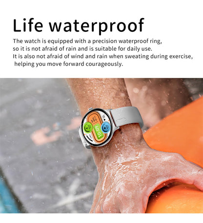 For Huawei New Ultra Slim AMOLED Smart Watch Women Screen Always Display Time Heart Rate BT Calling High-end Fashion Smartwatch