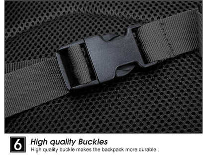 50L Tactical Backpack Men's Travel Large Capacity Rucksacks Men Waterproof Outdoor Sports Multi-functional Bags