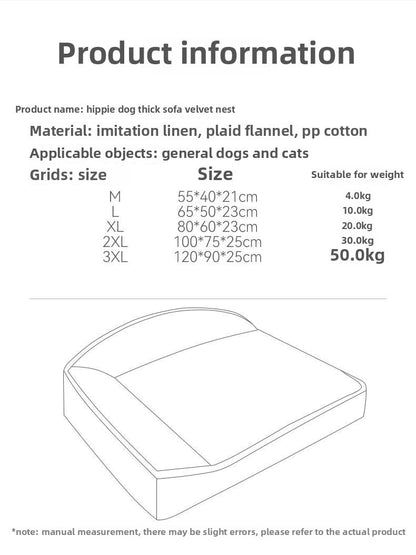 Nova Cama para Gatos Cama para Cães Canil Antiderrapante Inverno Quente Canil Pequeno para Cães Dormir Removível Lavável Almofada Macia para Filhotes Suprimentos para Gatos