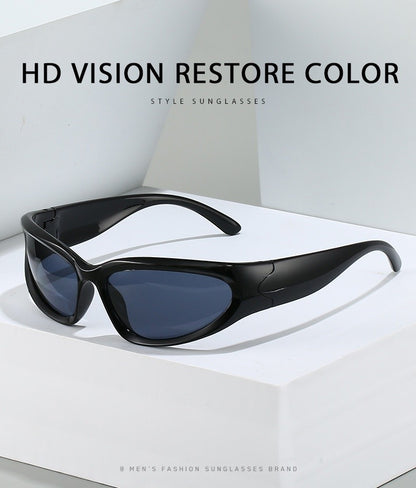 1/2/3pcs Fashionable Men and Women Sunglasses High-end Y2K Square Bicycle Glasses Resistant Sunglasses Outdoor Hiking Glas UV400