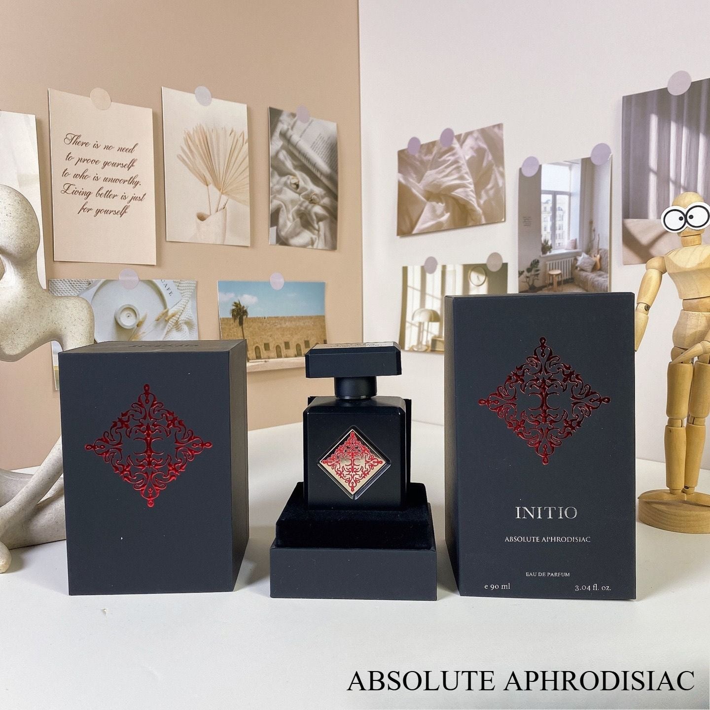 Perfume Unissex 90ml – Eau de Parfum Oriental Amadeirado de Luxo de Longa Duração com Oud, Baunilha, Almíscar e Rosa para uma Fragrância Marcante Diária