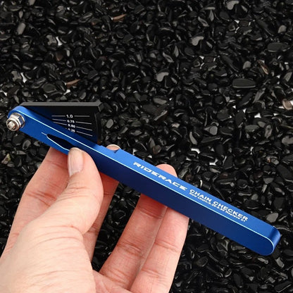 Ferramenta Indicadora de Desgaste de Corrente de Bicicleta RIDERACE Medidor Multifuncional de Corrente de Bicicleta Verificador de Medição Ferramentas de Reparo para MTB e Ciclismo de Estrada