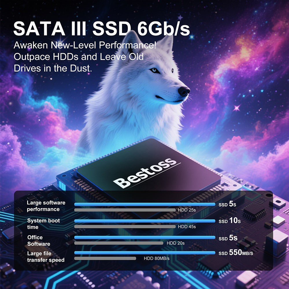 SSD HD 2.5 SATA3 Unidade de Estado Sólido 120GB 240GB 1TB 512GB 128GB 256G 2TB 4TB Interno para Notebook PC Bestoss