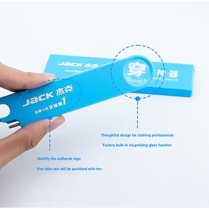 Jack Anti-prick Wire Threading Device Piercer Magnetic Absorption Nano One-second Threading Scale Feature Sewing Accessories