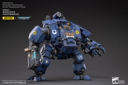 JOYTOY Warhammer 40K 1/18 Action Figure Ultramarines Redemptor Dreadnought Brother Tyleas Brinquedo de Anime de Presente