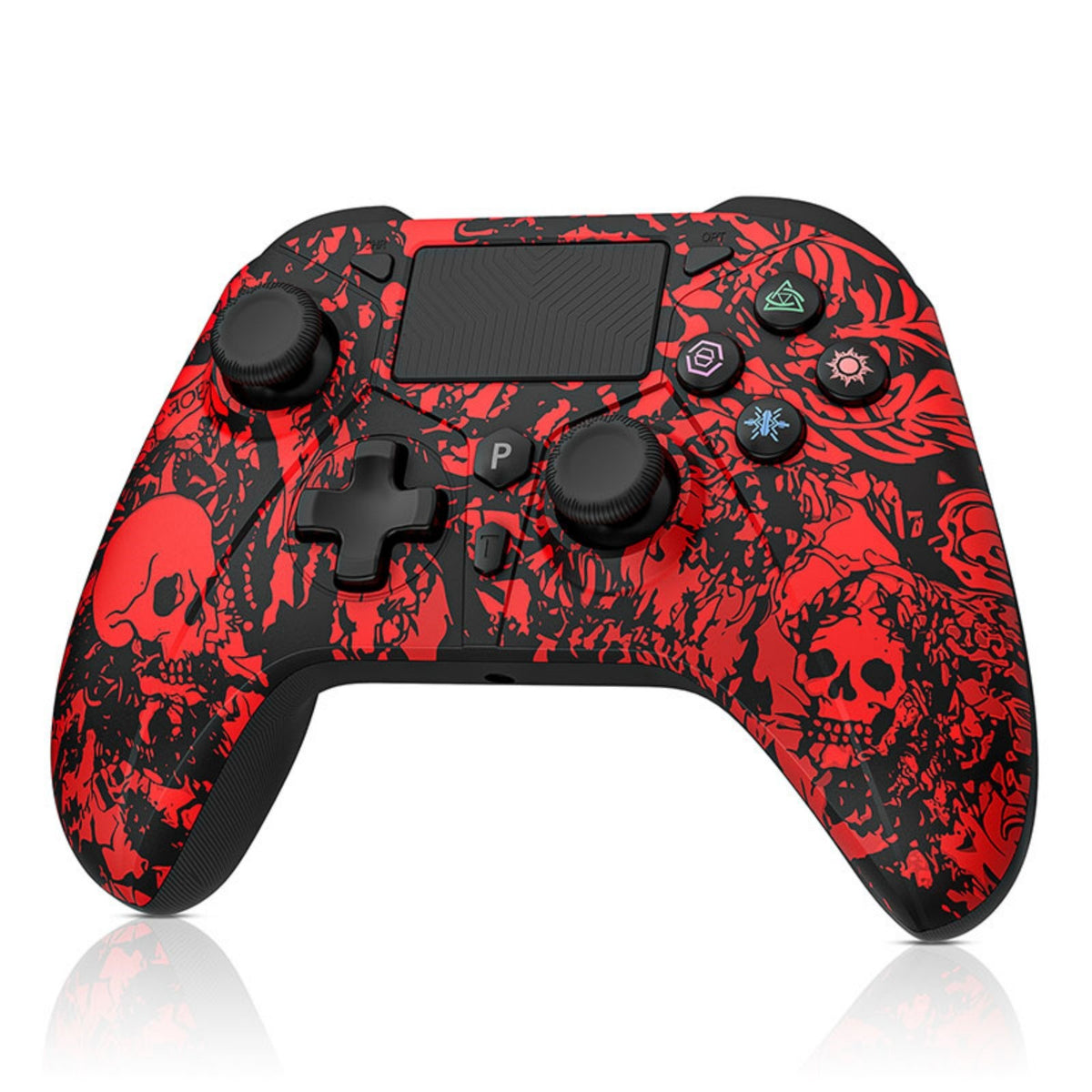 Wireless Controller for PlayStation 4/PS4 Pro/Slim/PS3/PC/IOS/Switch Gamepad Turbo Dual Shock Vibration 6Axis Gyro Game Joystick