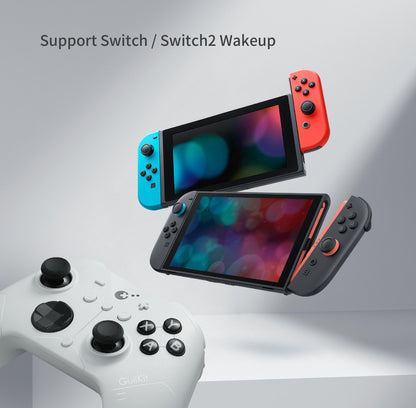 GuliKit ES Pro E-sports Bluetoth Controller,Wireless Gamepad with TMR Joystick for Nintendo Switch 1/2PC Windows Android