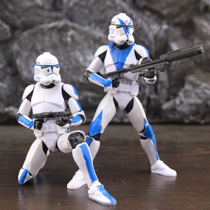 Star Wars 501st Legion ARF ARC Trooper Jesse Hardcase Commander Bane Denal Tup Dogma Boneco de Ação 6" Fase 2 Rex Team Clone Brinquedo