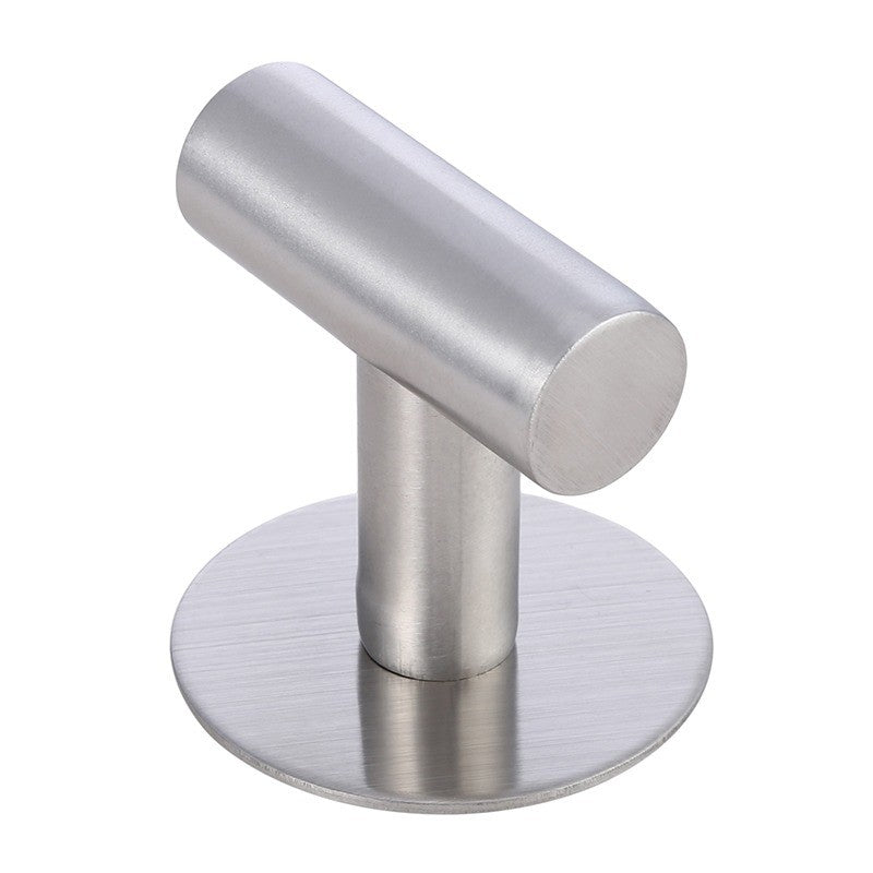 Aluminum Alloy Robe Hook Towel Hooks Self Adhesive Wall Coat Racks Rustproof Hook Hangers Wall Hook Kitchen Bathroom Accessories