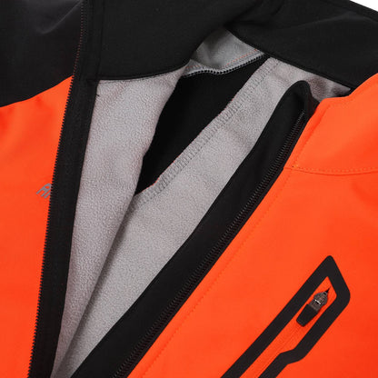 Arsuxeo Men Cycle Jacket Waterproof Windproof Thermal Fleece Bike Jersey MTB Bicycle Riding Running Autumn Winter Jacket Coat