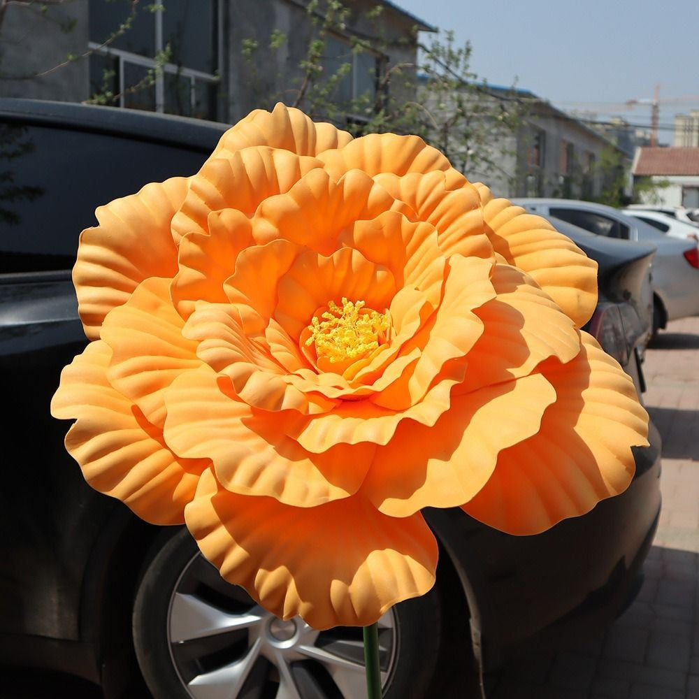 40/50cm Artificial Peony Wedding Party Decoration Large Flower Show Props Fake Flowers DIY Flower Background Wall Decoration