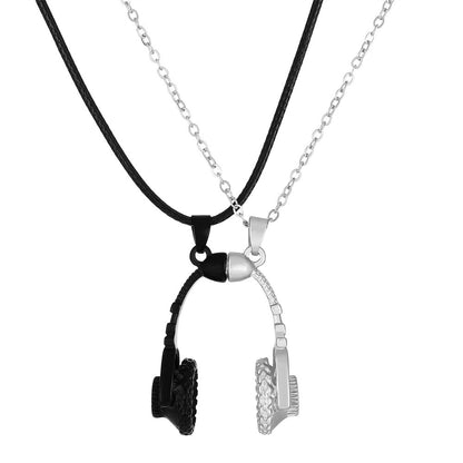 Eu Te Amo Melhores Amigos Colar de Casal Jóias Quebra-Cabeça BFF Chave Fechadura Tai Chi Coração Pingentes Colares para Mulheres Homens Presente Collier
