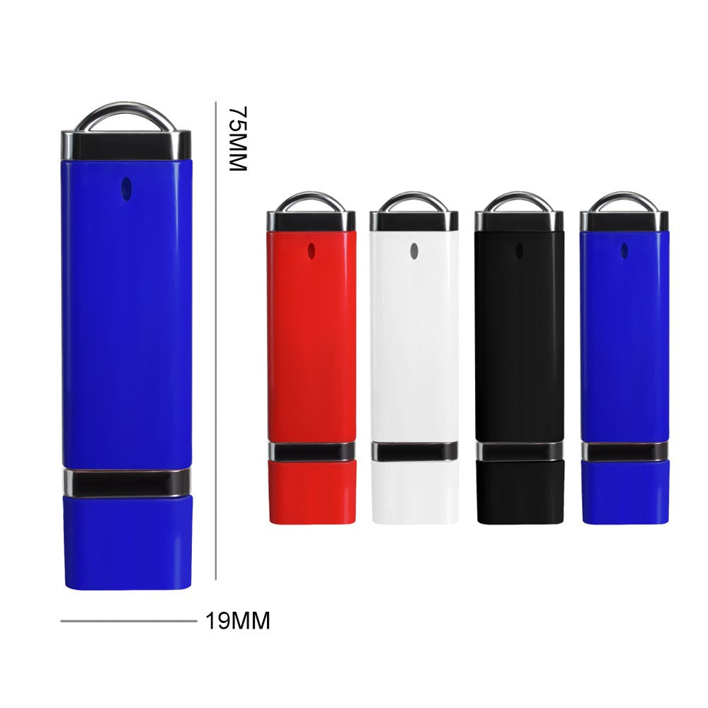 20 unidades/lote Pen drive USB à prova d'água 1GB 2GB 4GB 8GB 16GB 32GB 64GB Pendrive de Metal Unidade Flash USB de Memória em Cartão