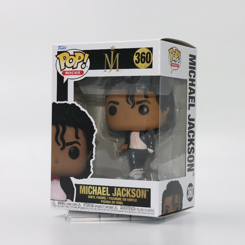 Original Funko Pop Michael Jackson Rocks #360 Action Vinyl Figure Figurine Doll Model Toy Gift for Fans Collection Statue Decor