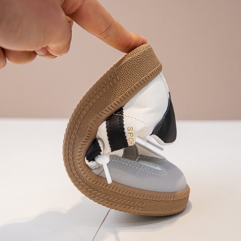 Children Tennis Shoes 2025 New Simple Kids Sneakers for Girls Patchwork Non-slip Boys Causal School Running Sneakers Non-slip