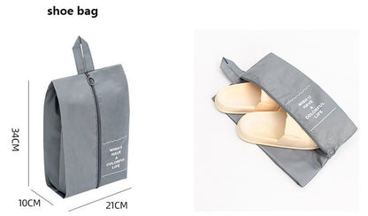 7/8/9-piece Set Travel Storage Bags,Digital Toiletries Shoes Clothes Organizer bag Suitcase Clothes Tidy Pouch,Packing Cubes Set