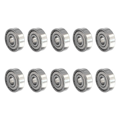100-10Pçs Rolamentos de Esferas 608ZZ 623ZZ 626ZZ 687ZZ Rolamentos Miniatura de Sulco Profundo para Skate Patinete Rolamentos para Impressoras 3D
