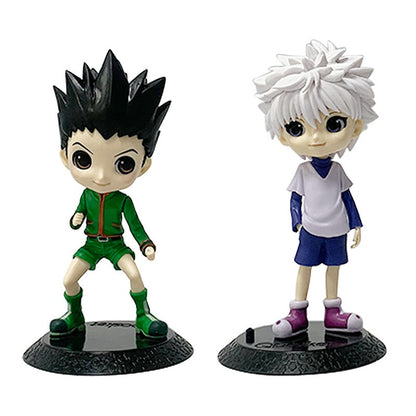 13cm Anime Figures Hunter X Hunter Killua Qposket Colecionável Pvc Brinquedos Action Figure Desenho Boneca Decoração De Mesa Modelo De Presente