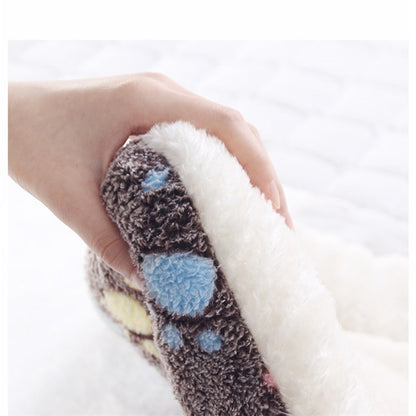 Tapete para animais de estimação de flanela macia cama de cachorro inverno engrossar cobertor quente para cães e gatos filhote de cachorro dormir capa toalha almofada para cães pequenos médios grandes