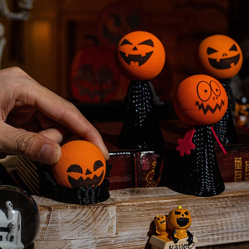 Halloween Antistress Bounce Pumpkin Figure Ornament Party Favors Halloween Decorations 2026 Day of The Dead Gifts