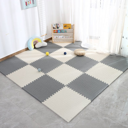 4~20Pcs Puzzle Fitness Mat, Eva Interlocking Foam Floor Tiles for Home Gym, Home Gym Equipment Mat, Non-Slip Floor Mat for Kids
