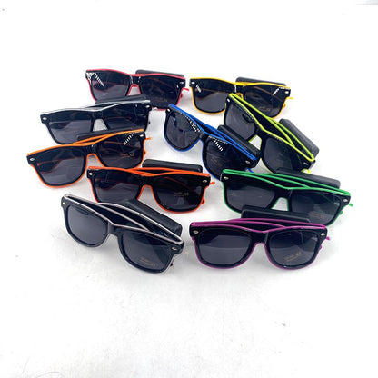 New Cool Wireless Glowing LED Light Up Glasses For Rave Festival Party Luminous Neon Mosaic Sunglasses Club Disco Eye Glasses