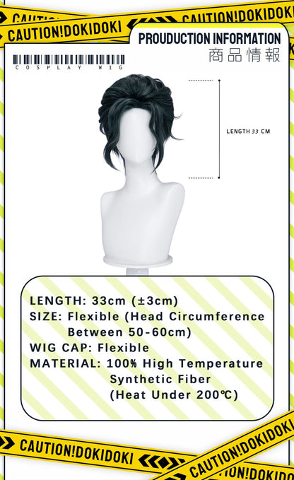 ?Ready for Ship?Idia Malleus Leona Vil Crowley Wig Game Cosplay DokiDoki Men 120cm Long Hair Fiber Idia Halloween  Free Wig Cap