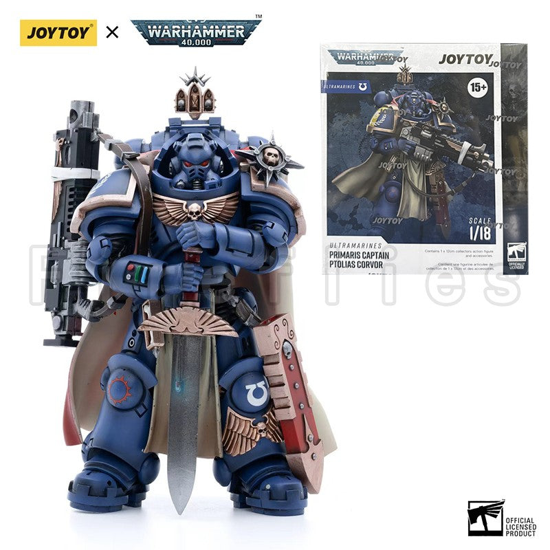 1/18 JOYTOY Boneco de Ação 40K The Horus Heresy Ultra Figures E Mecha Tenente Titus Modelo Colecionável Anime
