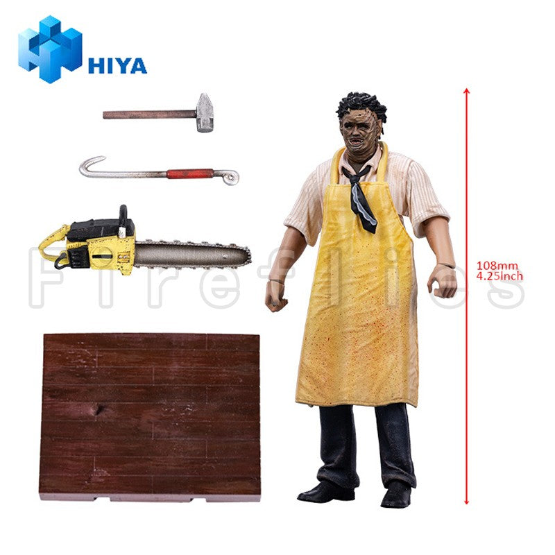 1/18 HIYA Action Figure Exquisite Mini Series Texas Chainsaw Massacre 1974 Leather Face - Killing Mask Standard Ver.