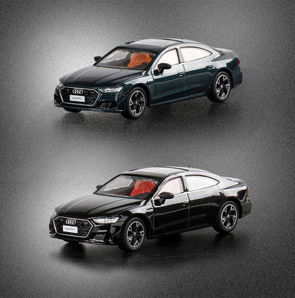 JKM 1:64 A7 2022 Alloy Car Diecasts & Toy Vehicles Car Model Miniature Scale Model Car For Children