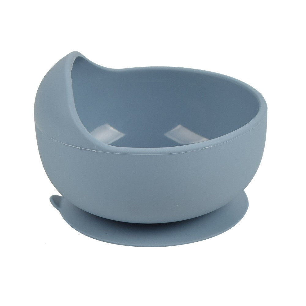28Colors Baby Silicone Suction Bowls for Kids Waterproof Baby Feeding Tableware Spoon Children Dishes Kitchenware Infant Plates