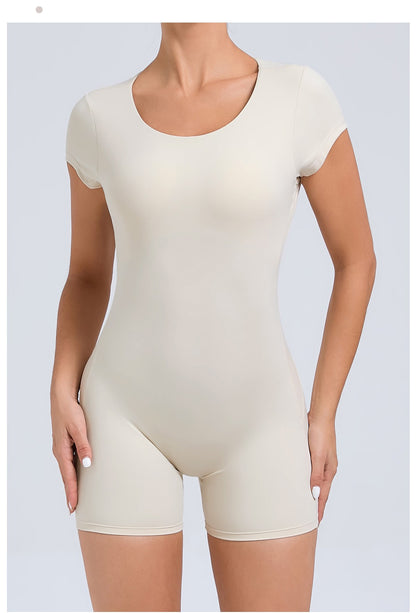 Sporty Jumpsuit Sport Outfit for Woman Sportswear Padding Sports Overalls 2025 Gym Set Women Suit for Fitness Yoga Clothes