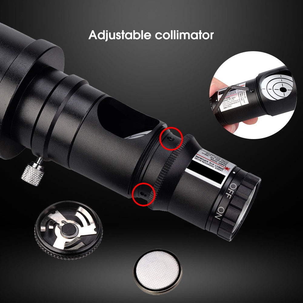 Colimador Laser Vermelho SVBONY Ajustável para Telescópios Refletores Dobsonianos e SCT SV121