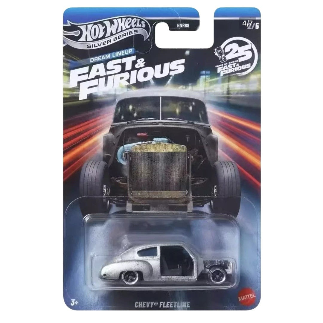 Hot Wheels Série Prata 2026Fast & Furious Dream Lineup Subaru Chevy Ford Camaro Nissan Carro de Liga Fundida em Escala 1:64 Presente Colecionável