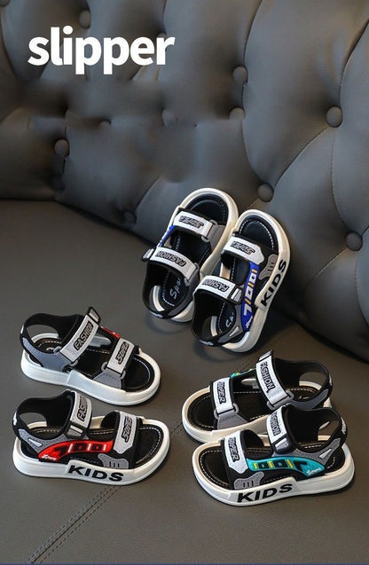 Children Sport Sandals Summer  for Boys Girls Casual Beach Shoe Comfortable Soft Sole Kids Shoes Fashion Non-slip Slippers