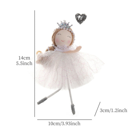 2024 New Year Gift Cute Christmas Angel Doll Xmas Tree Ornament Noel Deco Christmas Decoration for Home Natal Navidad 2023 Decor