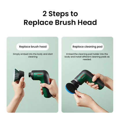 Escova Elétrica Multifuncional de Limpeza Bosch Acessório Suporte para Esponja de Limpeza de Louça, Banheira e Azulejos
