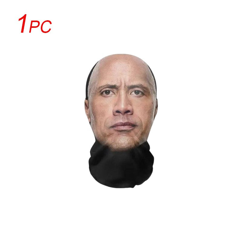 1~10PCs Personalized Realistic Mask with Full Face Prank Mask Headgear for Role-Play Halloween Cosplay