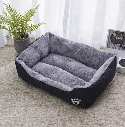 Cama de cachorro de casa de estimação grande, tapete de gato, pelúcia longa, sono profundo, macia e quente, almofada para cães pequenos, camas calmas para filhotes de Chihuahua