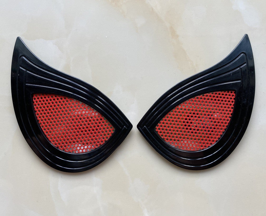 Movie Cosplay Lens Accessories For Super Bodysuit Full Mask Eyeglass Stereoscopic Color Light Halloween Carnival Party Prop Gift