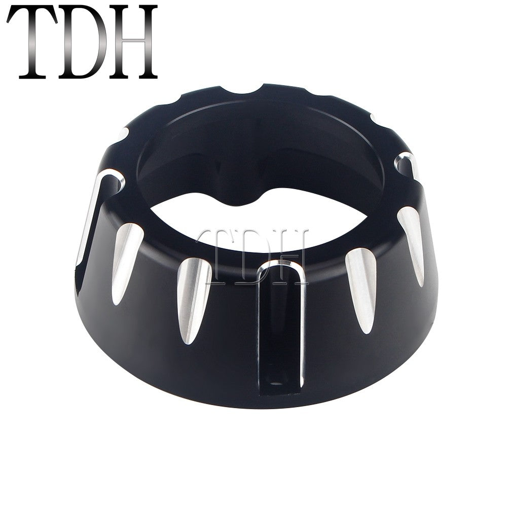 Motorcycle Muffler Exhaust Pipe Tip Replace Carbon End Cap for Harley Touring Softail Two Brother Racing 2-into-1 Full-System