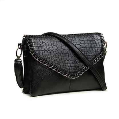 Niche Design Chain Solid-Color New Style Women's Crossbody & Shoulder Bag