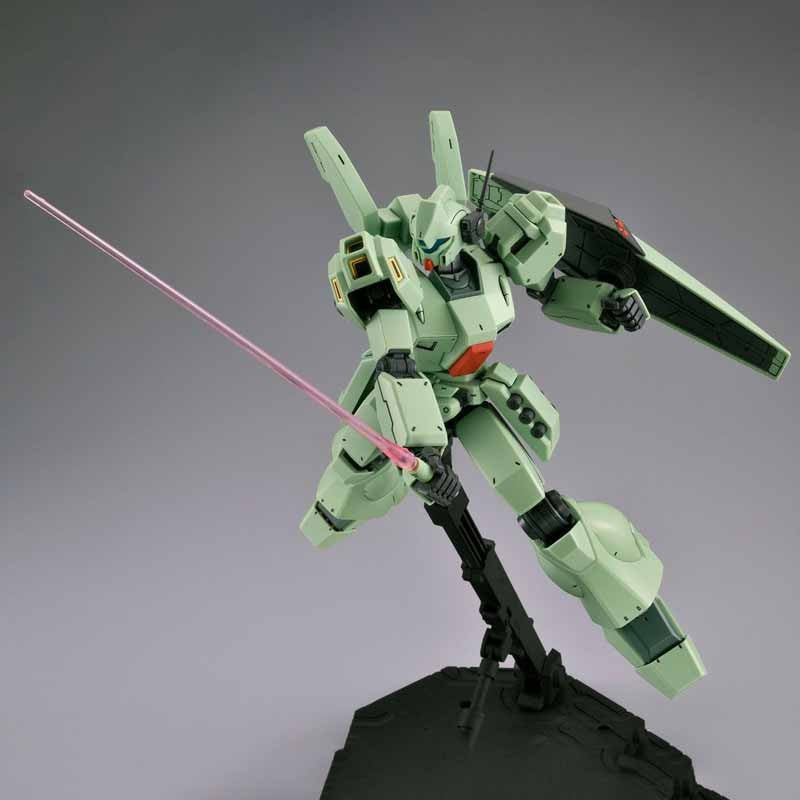 Bandai Original Modelo GUNDAM MG 1/100 BP Qualificação de Rede RGM-89D Jegan Anime Figura de Ação Montagem Brinquedos Meninos