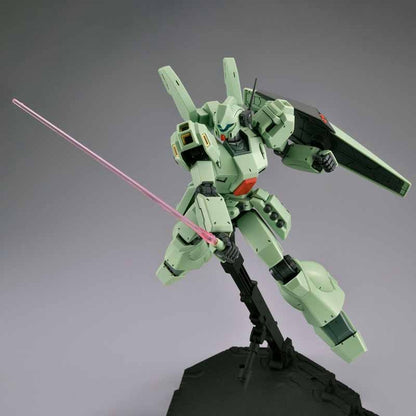 Bandai Original Modelo GUNDAM MG 1/100 BP Qualificação de Rede RGM-89D Jegan Anime Figura de Ação Montagem Brinquedos Meninos
