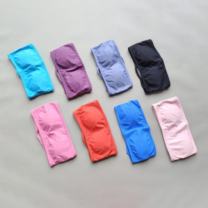 ARFTE Backless Bandeau Sports Bra Gym Women Top Crop Tube Seamless Bras Yoga Tops  Workout Sportswear Push-up Fitness Gym Bra