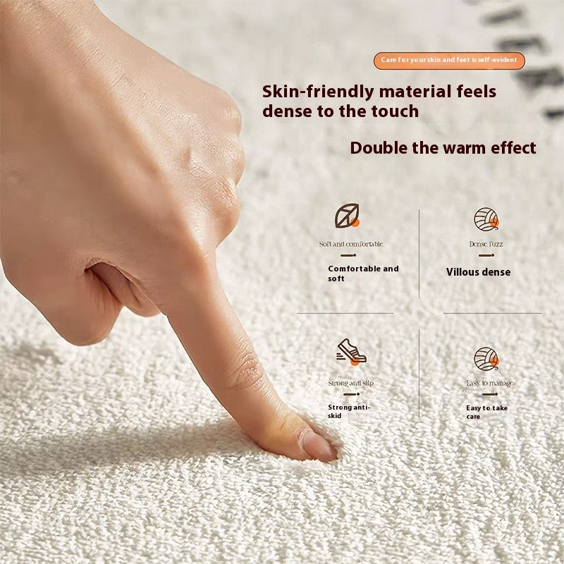 VIKAMA Game Controller Shaped Rug Cartoon Plush Bedroom Children's Room Play Area Decorative Floor Mat Home Decor