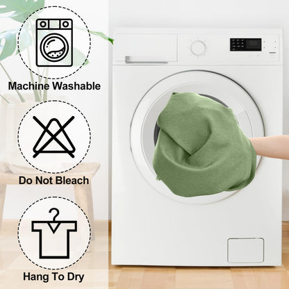 Homaxy Restuarant Rectangle Linen Tablecloths Waterproof Wipeable Fabric Table cloths Kitchen Dining Dirt-Repellent Table Covers