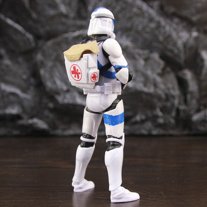 Star Wars 501st Legion ARF ARC Trooper Jesse Hardcase Commander Bane Denal Tup Dogma Boneco de Ação 6" Fase 2 Rex Team Clone Brinquedo