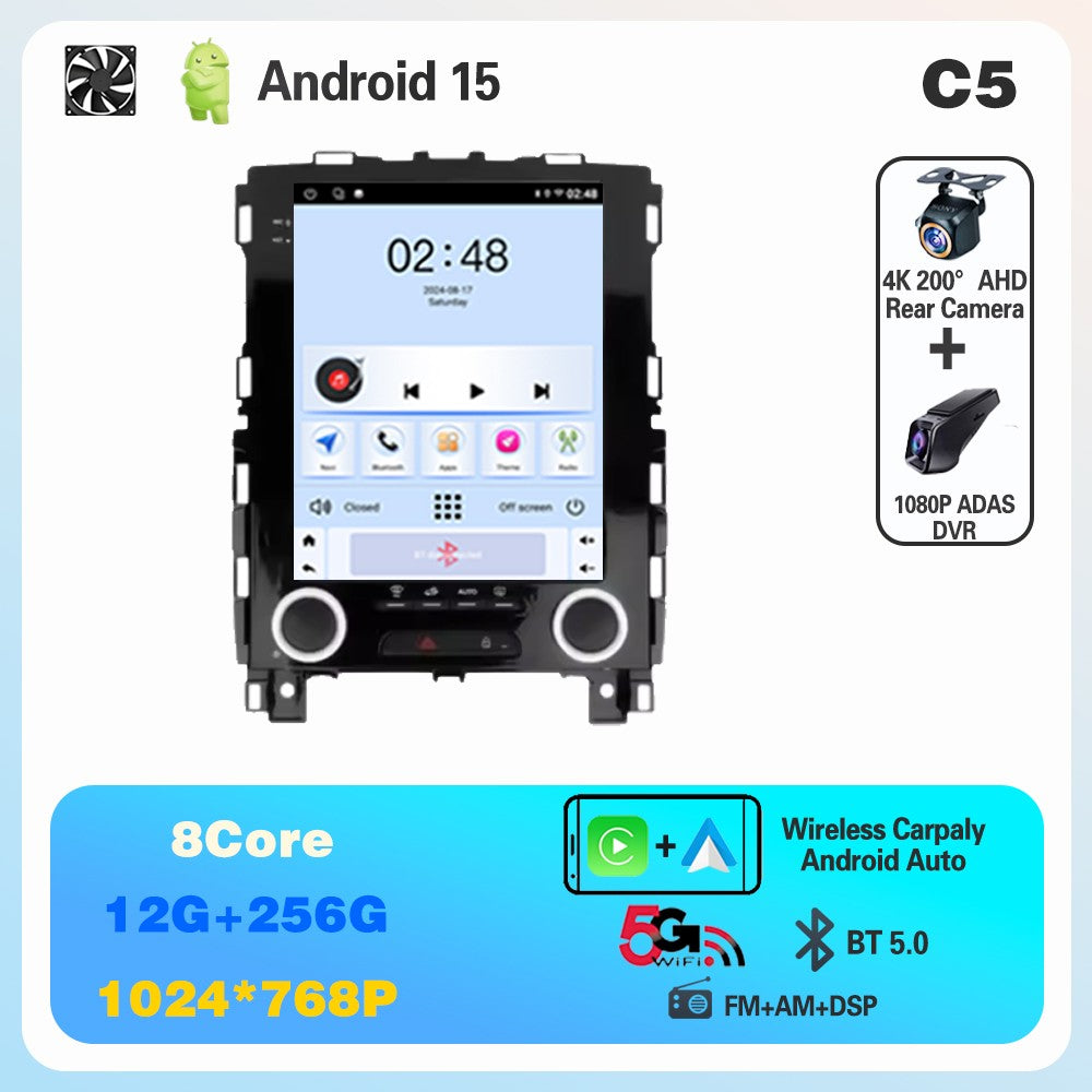 Rádio Android 15 Para Renault Koleos Megane 4 Samsung SM6 Talisman 2017 - 2019 Carro Multimídia carplay sem fio auto 5G WiFi GPS
