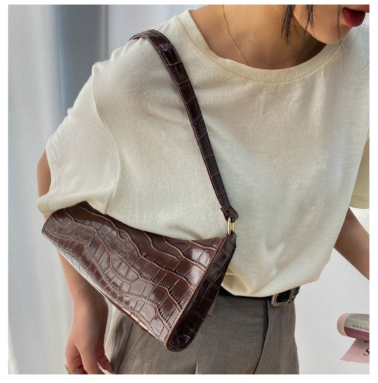 Fashion Exquisite Shopping Bag Retro Casual Women Totes Shoulder Bags Female Leather Solid Color Chain Handbag for Women 2024